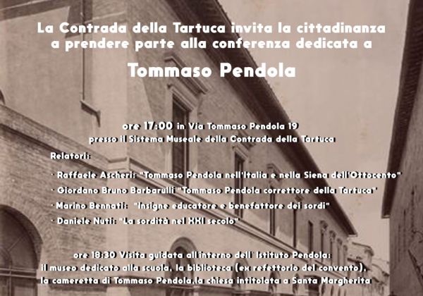 Conferenza su Tommaso Pendola